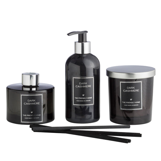 Dark Cashmere, Doftljus, Doftpinnar, Handtvål, paket