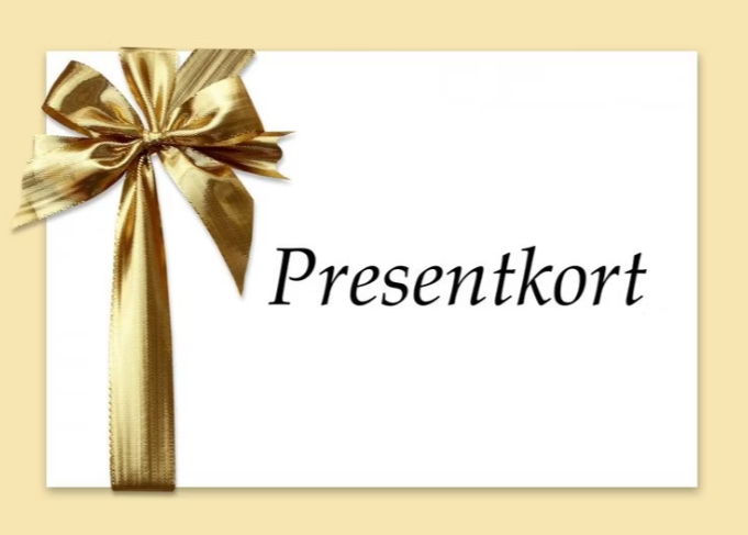 Presentkort