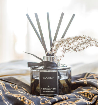 Leather, Scented Reed Diffusers, 200 ml