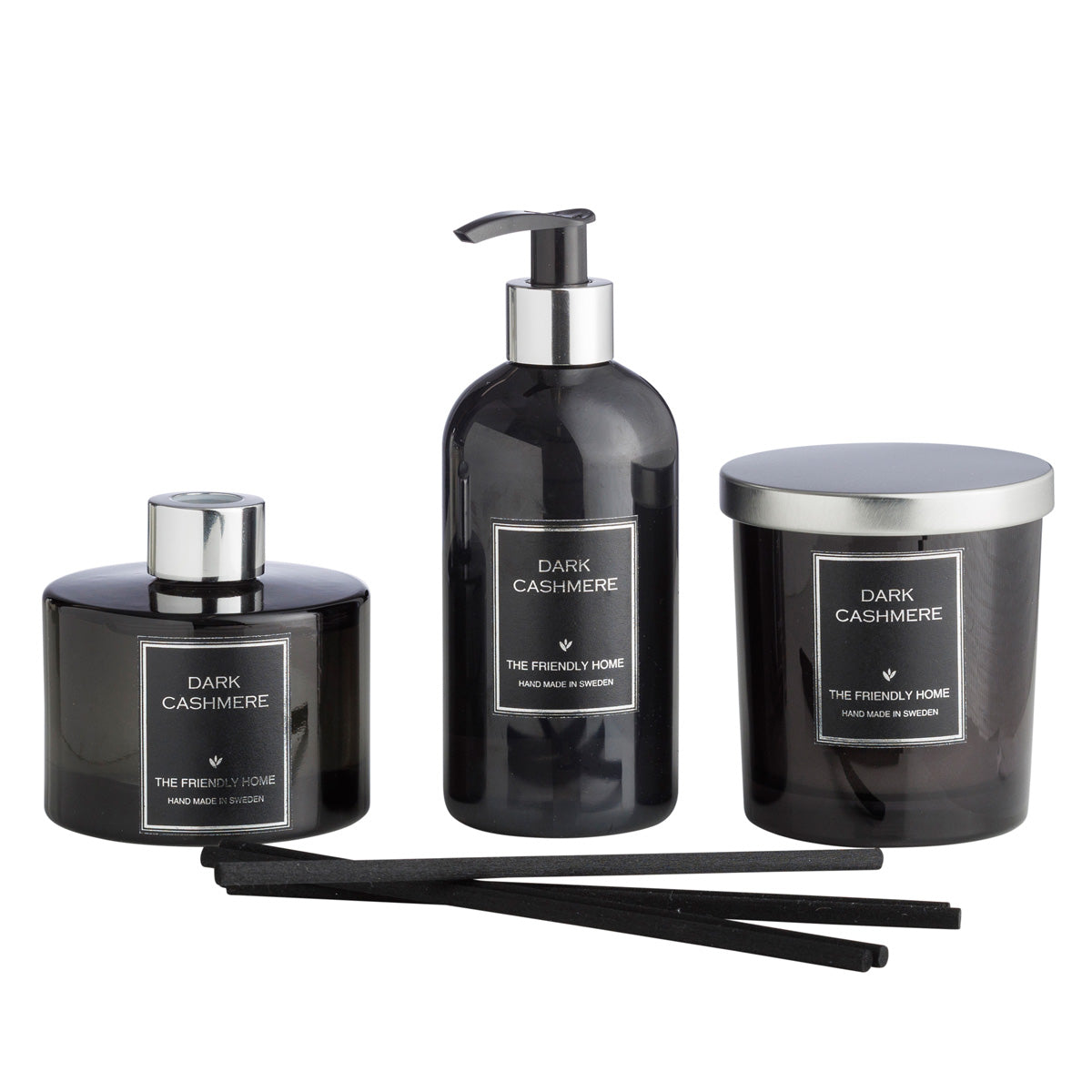 Dark Cashmere, Doftljus, Doftpinnar, Handtvål, paket